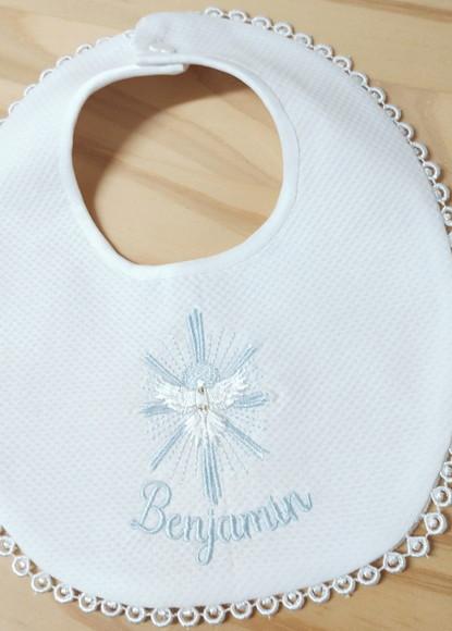 Babador Bordado Personalizado para Bebê