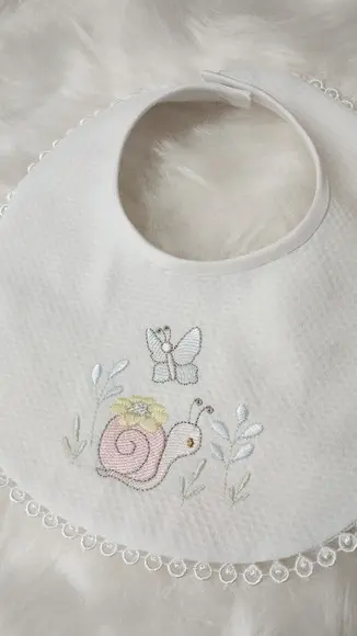 Babador Bordado para Bebê