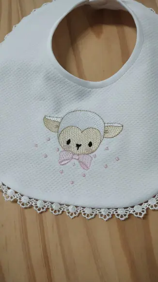 Babador Bordado para Bebê