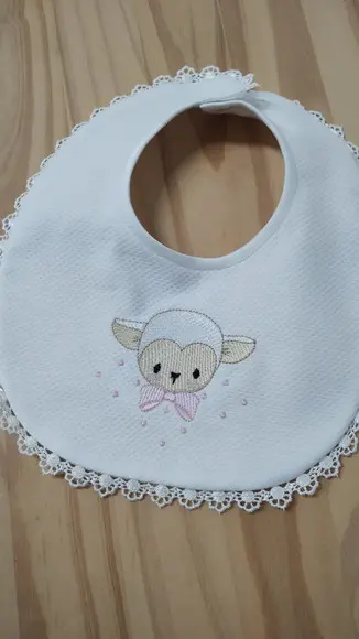 Babador Bordado para Bebê