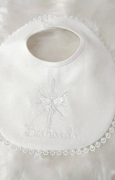 Babador Bordado para Bebê Personalizado