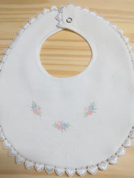 Babador Bordado para Bebê