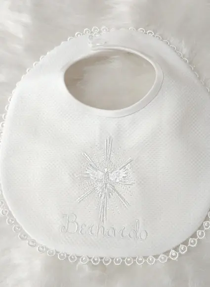 Babador Bordado para Bebê Personalizado