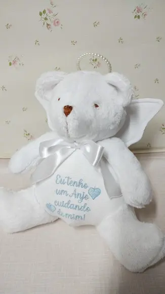 Pelúcia Urso Anjo