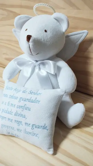 Pelúcia Urso Santo Anjo