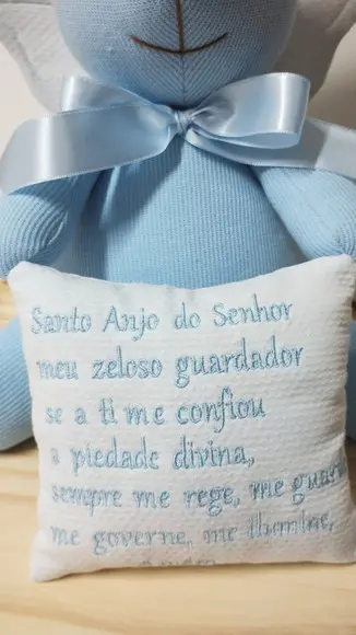 Pelúcia Urso Santo Anjo