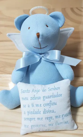 Pelúcia Urso Santo Anjo