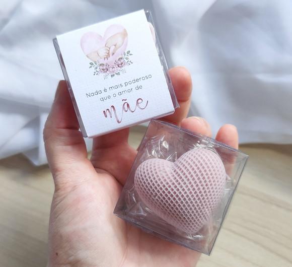 Lembrancinha Sabonete Coração Amore