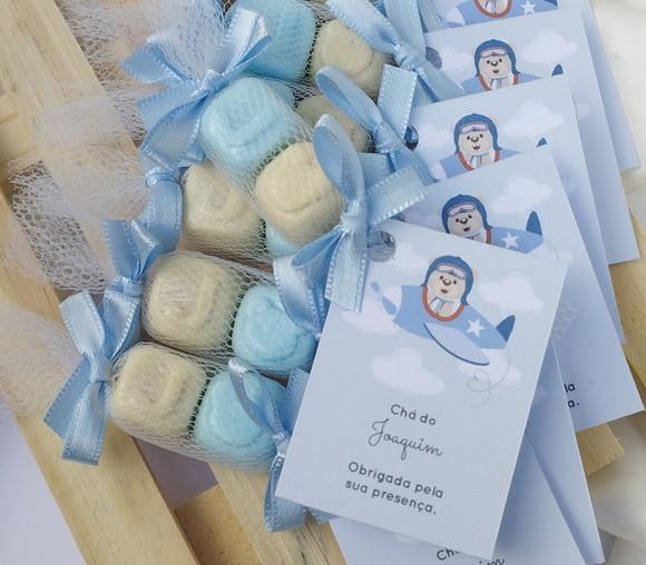 Lembrancinha Sabonete Nome 2 Letras Personalizado