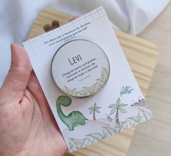 Lembrancinha Vela Latinha - Card