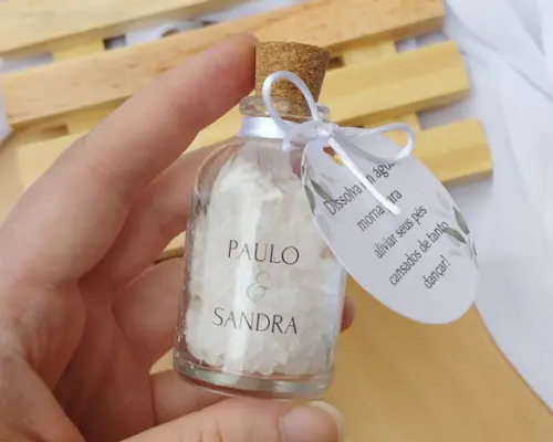 Escalda Pés Lembrancinha Personalizada - sem Ervas