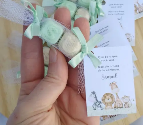 Lembrancinha Sabonete Nome 2 Letras Personalizado