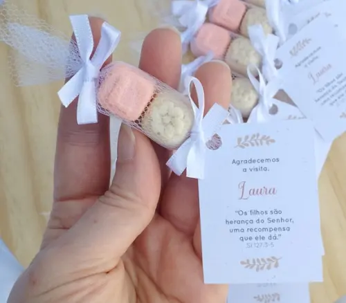 Lembrancinha Sabonete Nome 2 Letras Personalizado