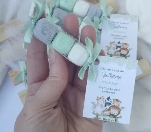 Lembrancinha Sabonete Nome 3 Letras Personalizado