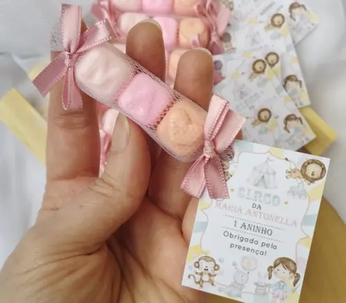 Lembrancinha Sabonete Nome 3 Letras Personalizado