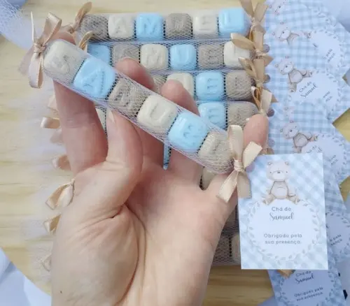 Lembrancinha Sabonete Nome 6 Letras Personalizado