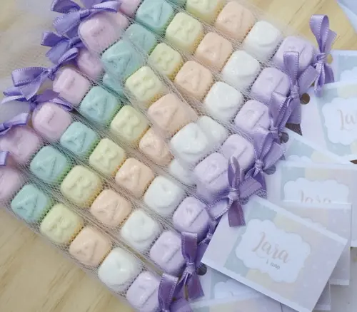 Lembrancinha Sabonete Nome 6 Letras Personalizado