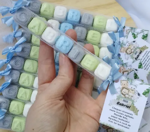 Lembrancinha Sabonete Nome 7 Letras Personalizado