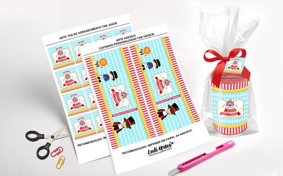 Arte Digital PDF Cofrinho Personalizado