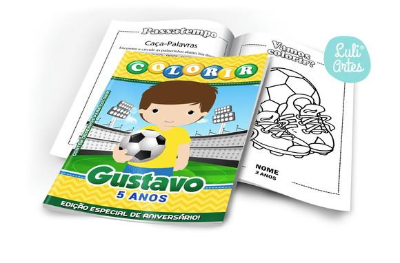 Arte Digital Revistinha de Colorir Brasil
