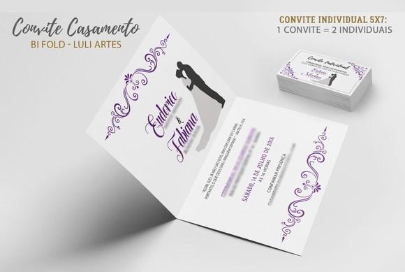 Convite Casamento Lilás e Tiffany _ Arte Digital