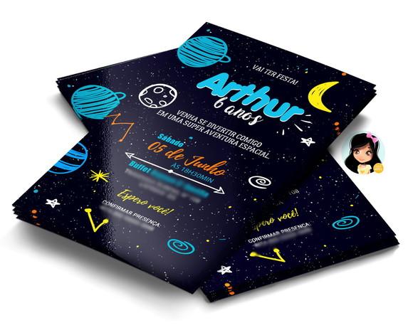 Convite Digital Astronauta