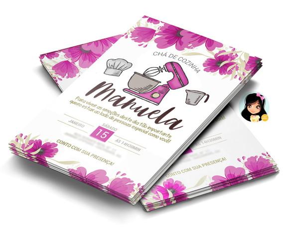 Convite Digital Chá de Cozinha | Panela
