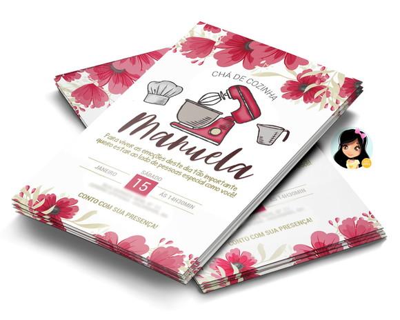 Convite Digital Chá de Cozinha | Panela