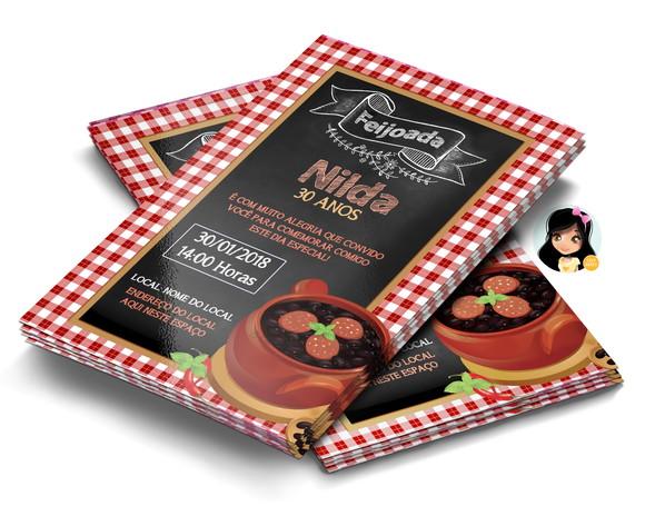 Convite Digital Feijoada