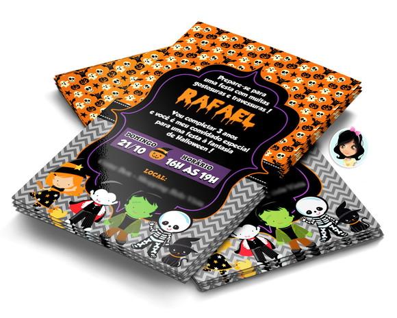 Convite Digital Hallowen