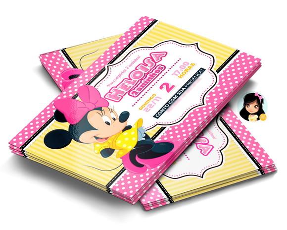 Convite Digital Minnie