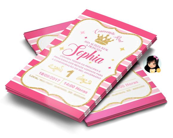 Convite DIgital Princesa