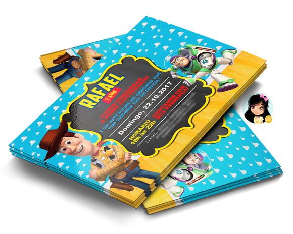 Convite Digital Toy Story