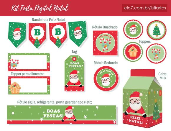 Kit Festa Digital Natal