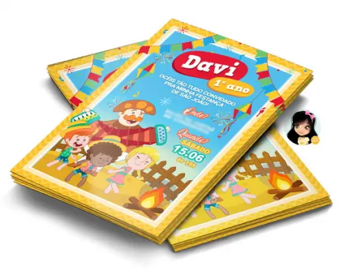 Convite Digital Arráia do Bita