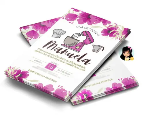 Convite Digital Chá de Cozinha | Panela