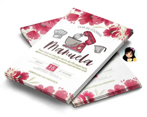 Convite Digital Chá de Cozinha | Panela