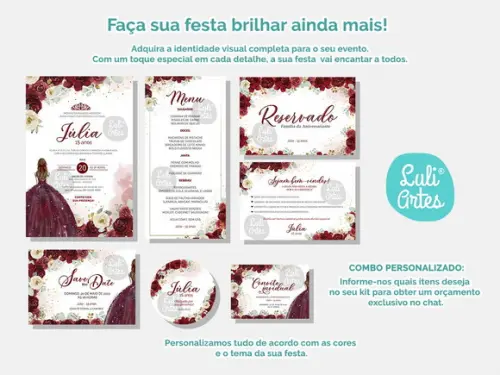 Convite Digital Interativo 15 Anos