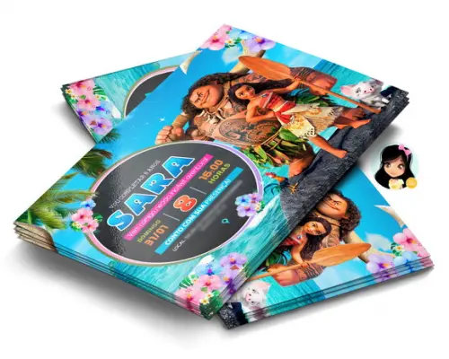 Convite Digital Moana