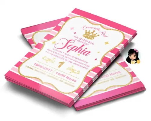 Convite DIgital Princesa