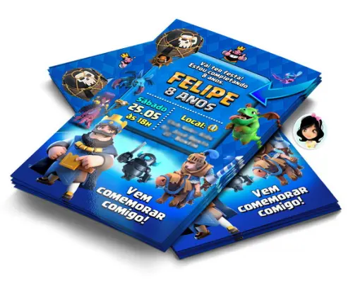 Convite Digital Royale