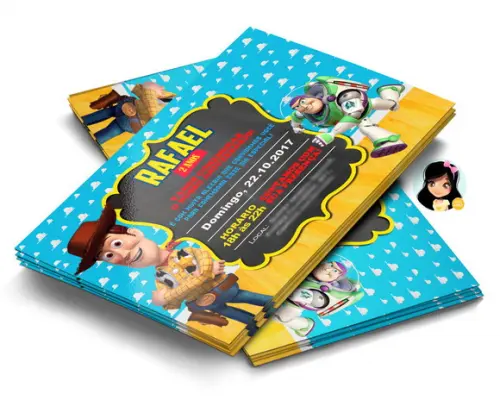 Convite Digital Toy Story