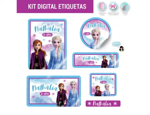 Etiquetas Digital Frozen