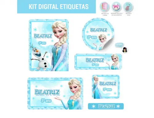 Etiquetas Digital Frozen