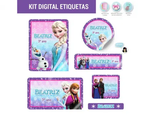 Etiquetas Digital Frozen