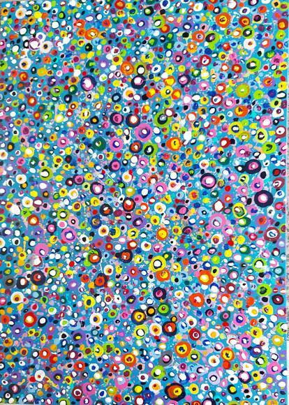 Quadro Abstrato Moderno Colorido
