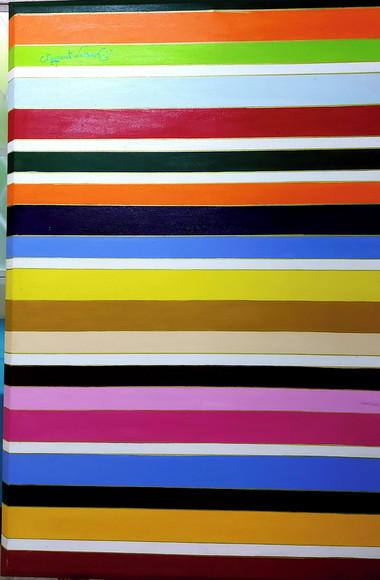 Quadro Abstrato Pronta Entrega Presente de Natal