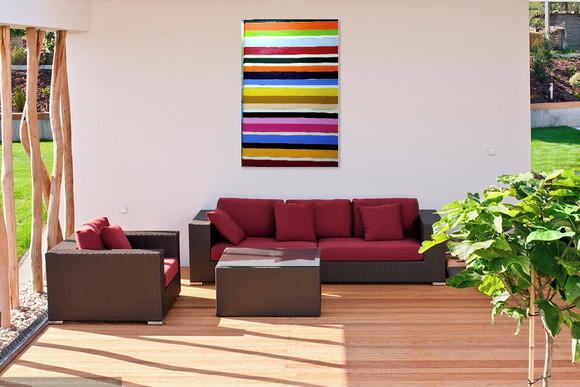 Quadro Abstrato Pronta Entrega Presente de Natal