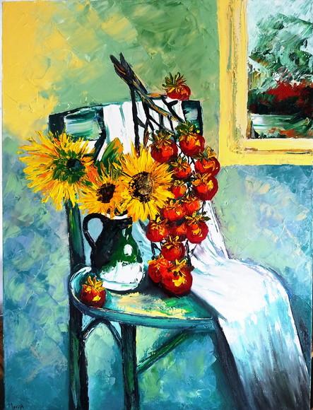 Quadro Decorativo Cozinha Gourmet Tomates Presente de Natal