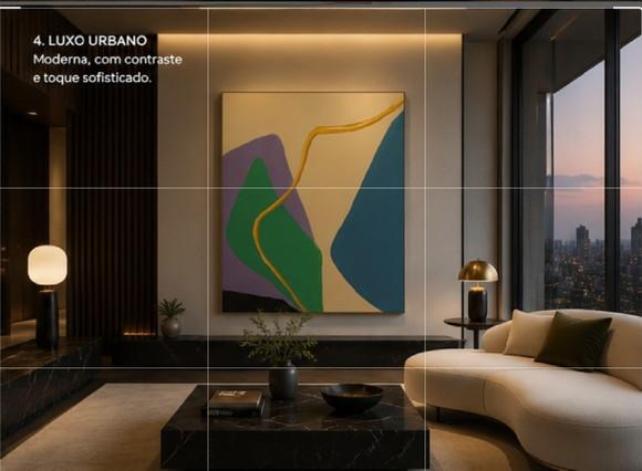 Quadro Decorativo para Quarto e Sala Pintura Orgânica